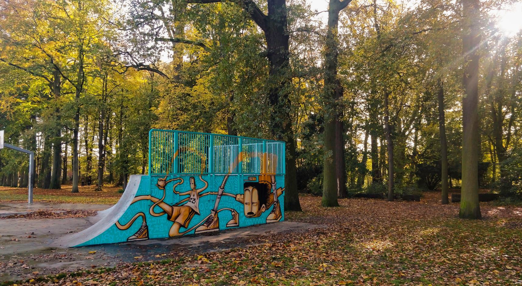 graffiti op het skatepark
